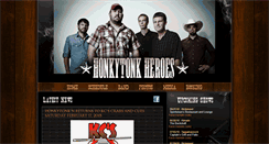 Desktop Screenshot of honkytonkheroes.net